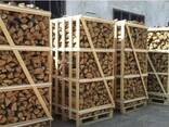 Сhopped firewood, hardwoods ( oak wood, hornbeam firewood, ash wood) in the boxes 2RM.