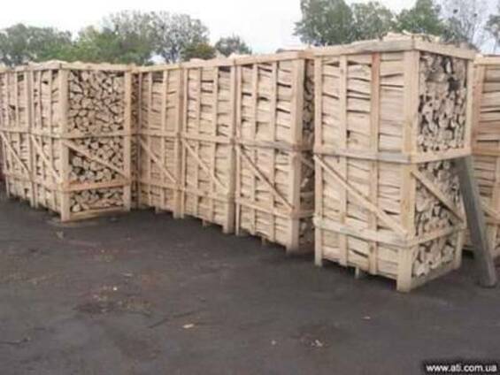 Дрова колотые граб