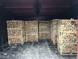Дрова колотые сухие камерной сушки