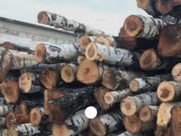 Дрова сосна береза кругляк