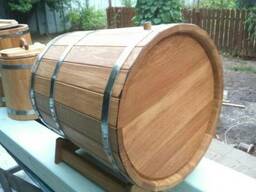 Бочка деревянная, кадка, жбан из дуба, осины, березы