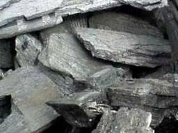 Дубовый древесный уголь в полипропиленовых мешках по 14-16кг