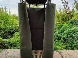 Душ летний дачный уличный разборный бак 100л, ПВХ ткань для дачи улицы