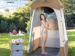 Душовий намет Naturehike NH21ZP005, коричневий