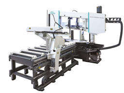 Двоколонний верстат для різання труб і профілю Pegas Profi A-CNC 400