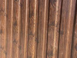 Двосторонній ПРОФНАСТИЛ С10 0,4мм Дуб Венге