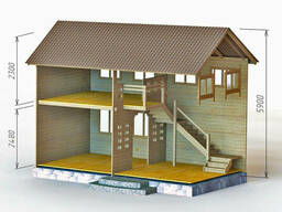 Проектирование деревянных домов из профилированного бруса