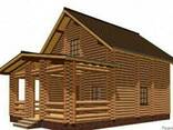Двухэтажный дом из дерева 105 м2 -225000 грн - фото 1