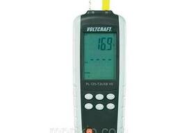Двухканальный термометр Voltcraft PL-125-T2 (-200. .. +1372 °C) термопары: K / J Германия
