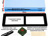 Двухсторонний точильный камень "Корунд 1000/400" (набор для заточки лезвий) - фото 9