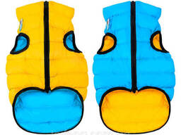 Двусторонняя курточка для собак AiryVest Colors of freedom L 55 Желто-голубой (4449-4020)