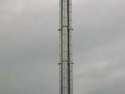 Дымоход нержавеющий диаметром от 350мм до 1000мм.