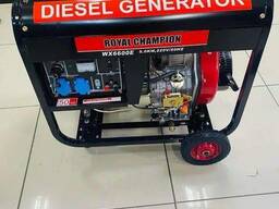 Дизельний генератор Royal Champion 6600E - 6.6 KVA 5\4 kBт