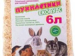 Экологически чистый наполнитель в клетки, подстилка опилки для грызунов