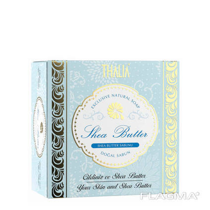Эксклюзивное натуральное мыло с маслом ши Thalia, 150 г