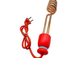 Электрический кипятильник алюминиевый погружной усиленный с заземлением HJ 32 см 2 кВт