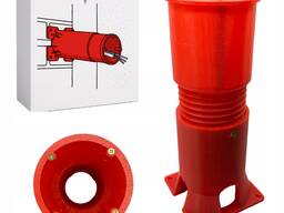 Електромонтажна коробка для фасаду, регульована, для утепленого фасаду
