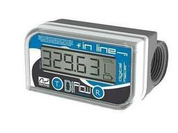 Электронный счетчик IN-LINE для дизельного топлива, масла, 10—150 л