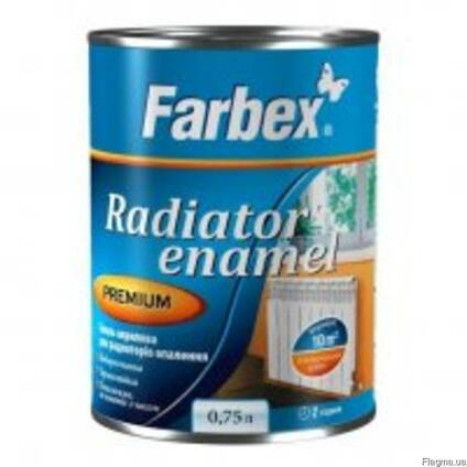 Эмаль для радиаторов Farbex 3л