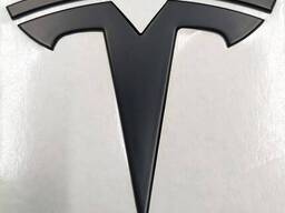 Эмблема "Т" крышки багажника Black MATT NEW Tesla model 3 1494950-00-A