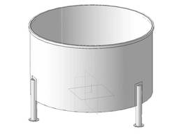 Емкость с нержавеющей стали AISI304/321/316(L).