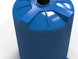 Емкость вертикальная для воды высокая узкая 10000 У