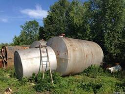 Емкости металлич. б/у 25м3, 10м3, 8м3, 3м3