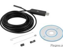 Эндоскоп USB 5м 8,5 мм водонепроницаемый HD 720 ВЕБ-камера