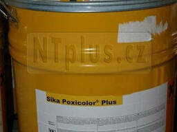 Эпоксидное защитное покрытие для бетона и стали, оцинковки. Sika Poxicolor Plus (A B)