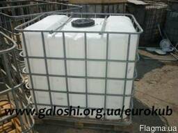 Еврокубы б/у чистые мытые транспортировочные ёмкости
