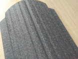 Евроштакет матовый серого цвета (графит) Ral-7024, штакет матовый графит