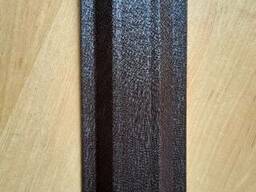 Евроштакетник матовый коричневый