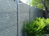 Заборы бетонные. Лучшая цена и качество! Монтаж. - фото 3