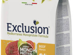 Exclusion Mediterraneo Mono Formula Medium Breed Manzo - 12kg