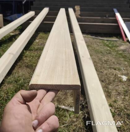 Фальш балки з дуба та амбарної хвої | Під замовлення будь-який розмір