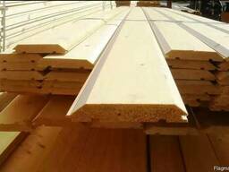 Фальш-брус зовнішній сосна 35мм