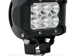 Фара LED (6 LED) 5D-18W-SPOT Светодиодная дополнительная автомобильная. ..
