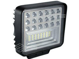 Фара LED квадратная 126 W, 42 лампы, широкий луч 10/30V. ..
