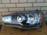 Фара Mitsubishi Lancer X фары Лансер 10 2007-2012 - фото 1