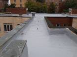 Улаштування гідроізоляції пласких дахів, терас, фундаментів