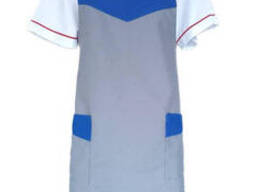 Фартух габардиновий з оздобленням