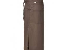 Фартук для официанта, коричневый