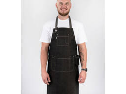 Фартух джинсовий, фартух офіціанта, бармена