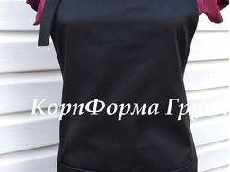 Кухарський фартух, фартух кухаря чорного кольору
