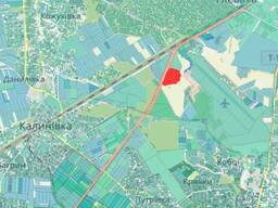 Фасадна на Одеську трасу ділянка 12,64 га під логістику, виробництво