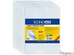 Файл А4 30 мкн матовый (100 шт) Economix