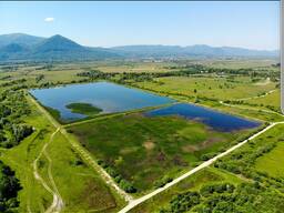 Фермерское хозяйство с озером