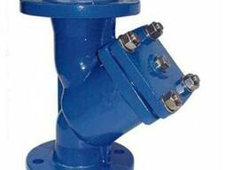 Фильтр сетчатый чугунный фланцевый.