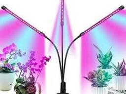 Фитолампа светодиодная для растений, рассады, цветов Plant Grow Light, с таймером