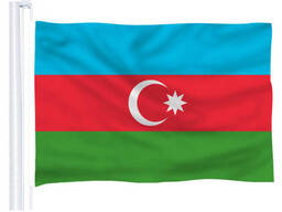Флаг Азербайджана 120х80см